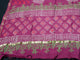 Fuchsia Pan Block Butta Print Chanderi Unstitched Salwar Kurta Set Material