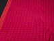 Red Napthol Block Butti Print Chanderi Unstitched Salwar Kurta Set Material