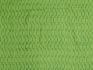 Applique Work Green Block Butta Salwar Suit Material