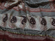 Cream Chanderi Pasely Block Print Suit Material