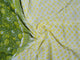 Green Jaal Block Print Cotton Salwar Kurta Set Material