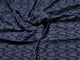 Indigo Block Butti Print Chanderi Suit Material