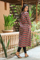 Multi Color Discharge Print Kurti