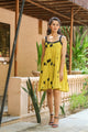 Mustard Polka Dot Dress