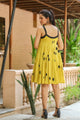 Mustard Polka Dot Dress