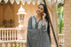 White & Black Sanganeri Block Butti Suit Set