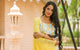 White Jaal Block Print Gota Work Suit Set