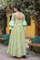 Pista Block Butti Print Dress