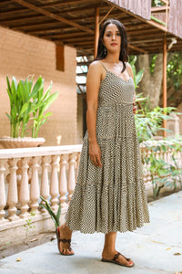 Beige Tyre Dress