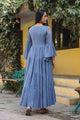 Grey Solid Printex Tyre Dress