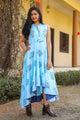 Aqua Block Butta Up Down Dress