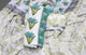 Rama Blue Lotus Block Butti Print Cotton Salwar Suit Material