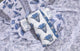 Blue Lotus Block Print Cotton Salwar Suit Set Material