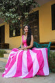 Pink Dual Shade Kali Dress
