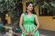 Emerald Dual Shade Kali Dress