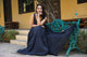 Black Solid Kali Dress