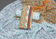 Mustard Block Butti Print Cotton Suit Set Material