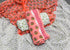 Coral Block Print Cotton Salwar Suit Set Material