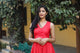 Red Angharakha Short Dress
