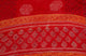 Red Napthol Pan Block Print Cotton Salwar Suit Set Material