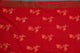 Red Napthol Block Butta Print Cotton Salwar Suit Set Material