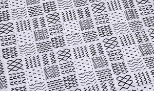 Black Mughal Block Butta Print Cotton Suit Material