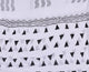 Black Triangle Block Print Unstitched Suit Set