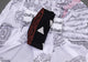 Black Triangle Block Print Unstitched Suit Set