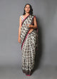 Kashish Block Print Mul Cotton Saree with Blouse