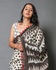 Kshish Block Batik Print Mul Cotton Saree with Blouse