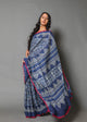 Naphthol Block Butta Print Mul Cotton Saree with Blouse