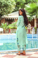 Sea Green Printax Solid Kurta