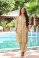Granola Block Printed Twin Set
