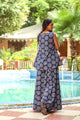 Blue Ajrakh Print Twin Set