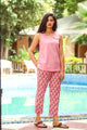Baby Pink Up- down Kurta Set