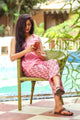 Baby Pink Up- down Kurta Set