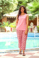 Baby Pink Up- down Kurta Set