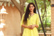Yellow Printax Solid Kurta