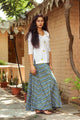 Grey Bandhaj Palazzo Top Twin Set