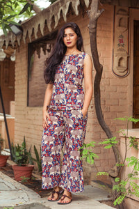 Kalamkari Top & Palazzo Set