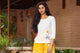 Yellow Large Bandhaj Palazzo Top Twin Set