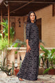 Black Dabu Hand Printed Twin Set