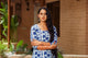 Indigo Jaal Print Twin Set