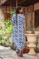 Indigo Jaal Print Twin Set