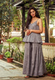 Grey Discharge Print Twin Set
