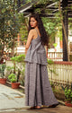 Grey Discharge Print Twin Set