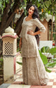 Grey Dabu Print Twin Set