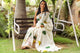 Ivory Pan Hand Block Print Mul Saree with Blouse Piece