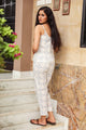 Blue & White Block Print Twin Set