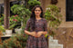 Navy Blue Kalamkari Print Twin Set